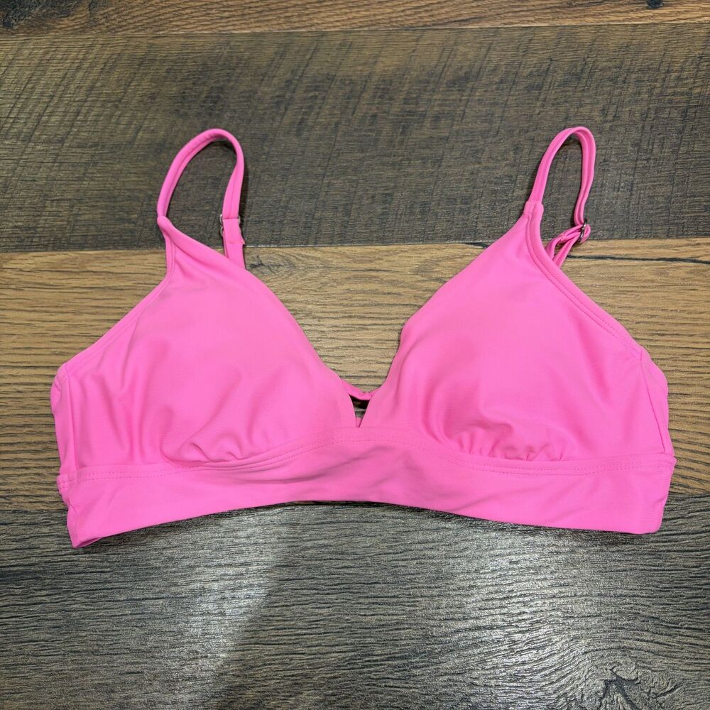 Bright Pink Bikini Top